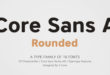 Core Sans Ar Font 110x75 - Core Sans AR Font Family Free Download