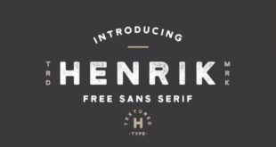 Henrik sans serif font 310x165 - Henrik Sans Serif Font Free Download