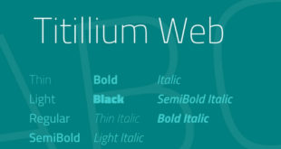 Titillium Web Font Family 310x165 - Titillium Web Font Family Free Download