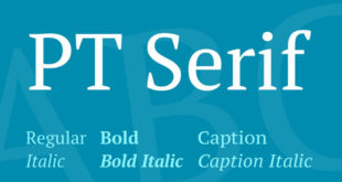 PT Serif Font Family 310x165 - PT Serif Font Family Free Download