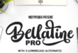 Bellatine Font 110x75 - Bellatine Pro Script Font Free Download