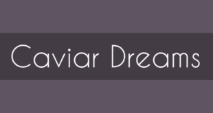 Caviar Dreams 310x165 - Caviar Dreams Font Family Free Download