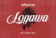 Logawa Free Font 110x75 - Logawa Script Font Free Download