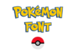 Pokemon Font 110x75 - Pokémon Font Free Download