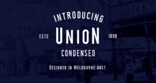 Union Condensed Font 310x165 - Union Condensed Font Family Free Download