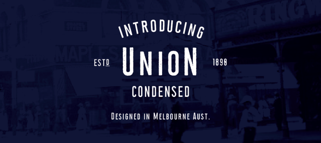 Union Condensed Font