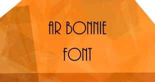 AR Bonnie Font Feature 310x165 - Ar Bonnie Font Free Download