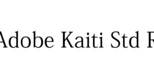 Adobe Kaiti Std R Font 310x165 - Adobe Kaiti Std R Font Free Download