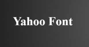 Yahoo Font 310x165 - Yahoo Font Free Download