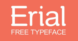 Erial Font 310x165 - Erial Font Free Download