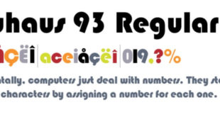 Bauhaus 93 Regular Font 310x165 - Bauhaus 93 Regular Font Free Download