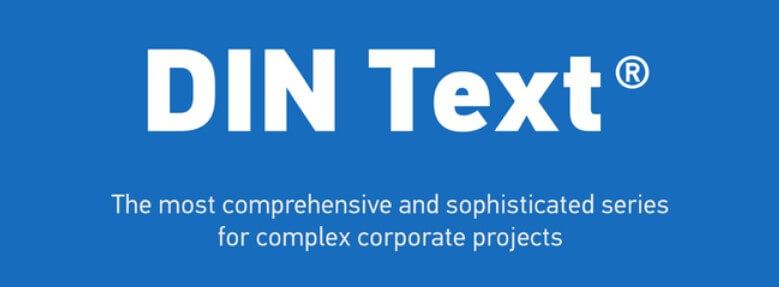 Din Text Compressed Pro Font