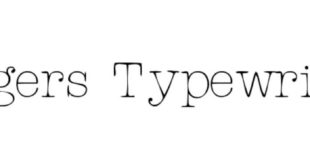 Rogers Typewriter Font 310x165 - Rogers Typewriter Font Free Download