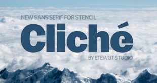 Cliche Font 310x165 - Cliche Sans Serif Font Free Download