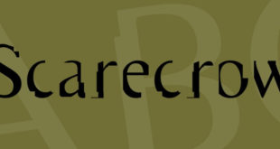 Scarecrow Font 310x165 - Scarecrow Font Free Download