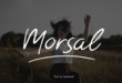 Morsal Handmade Font 110x75 - Morsal Handmade Font Free Download