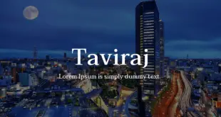 taviraj-font