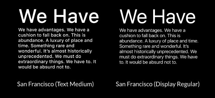 San Francisco Font