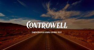 Controwell Victorian Font