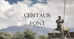 centaur font feature 310x165 - Centaur Font Free Download