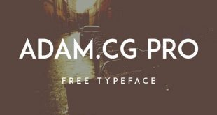 adam cg pro font 310x165 - ADAM.CG PRO Font Free Download