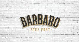 barbaro font 310x165 - Barbaro Western Font Free Download