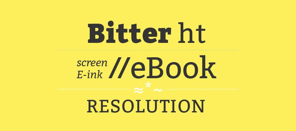 bitter font - Bitter Font Free Download
