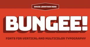 bungee font 310x165 - Bungee Font Free Download