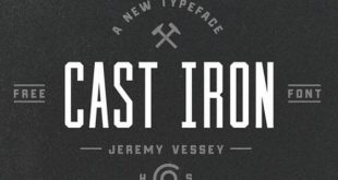 cast iron font 310x165 - Cast Iron Font Free Download