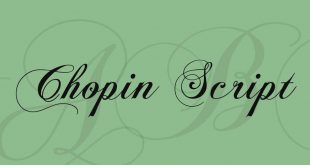 chopin script font 310x165 - Chopin Script Font Free Download