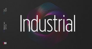 industrial font 310x165 - Industrial Sans Font Free Download