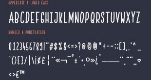 skinny font 310x165 - Skinny Font Free Download