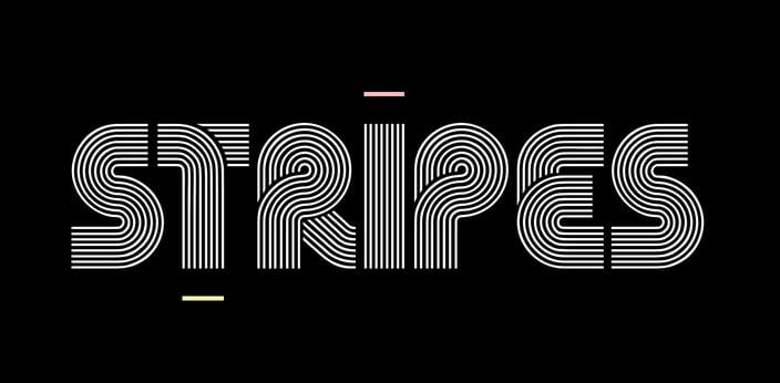 stripes font - Stripes Font Free Download