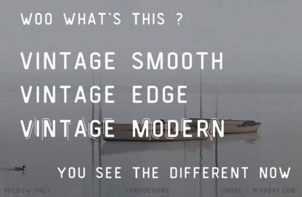 vintage modern font - Vintage Modern Font Free Download