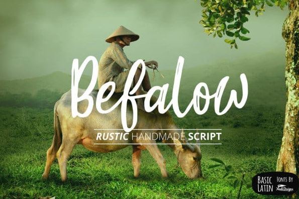befalow font - Befalow Rustic Font Free Download