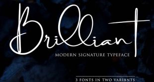 brilliant font 310x165 - Brilliant Signature Font Free Download