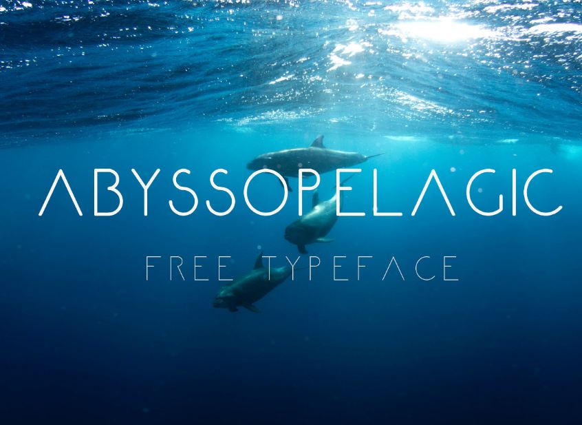 abyssolica font - Abyssopelagic Font Free Download