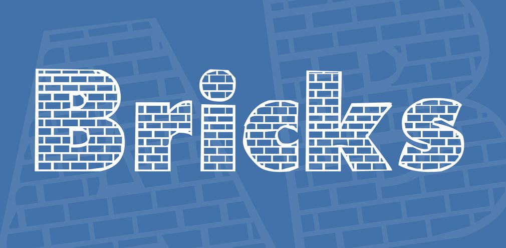 bricks font - Bricks Font Free Download