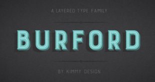 burford font 310x165 - Burford Marquee Font Free Download