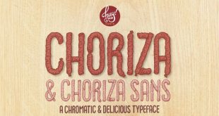 choriza font 310x165 - Choriza Font Free Download