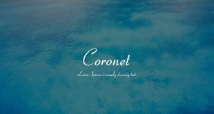 coronet font 310x165 - Coronet Font Free Download