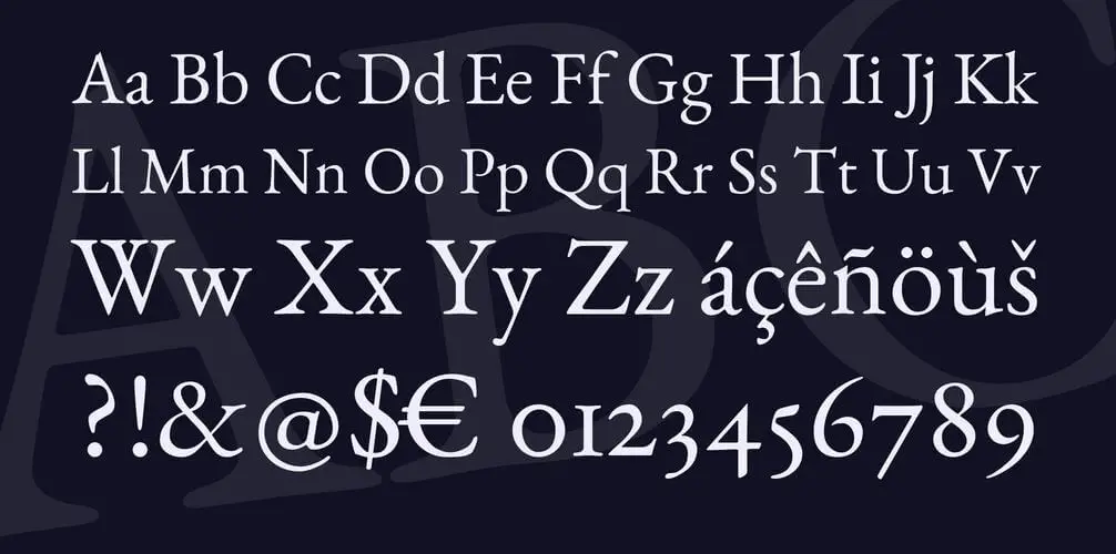 eb garamond font - EB Garamond Font Free Download