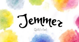 jemmer font 310x165 - Jemmer Hand painted Font Free Download