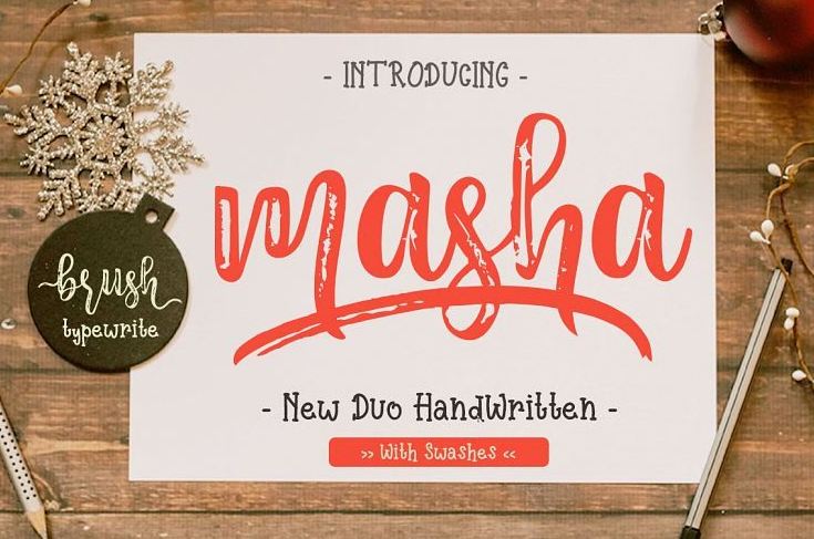 masha font - Masha Script Font Free Download