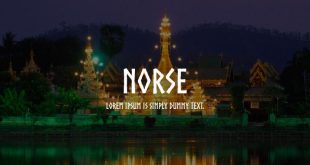 norese font 310x165 - Norse Font Free Download