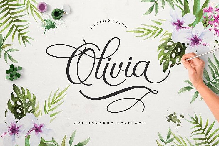 olivia font - Olivia Font Free Download