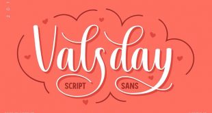 valsday font 310x165 - Valsday Script and Sans Font Free Download