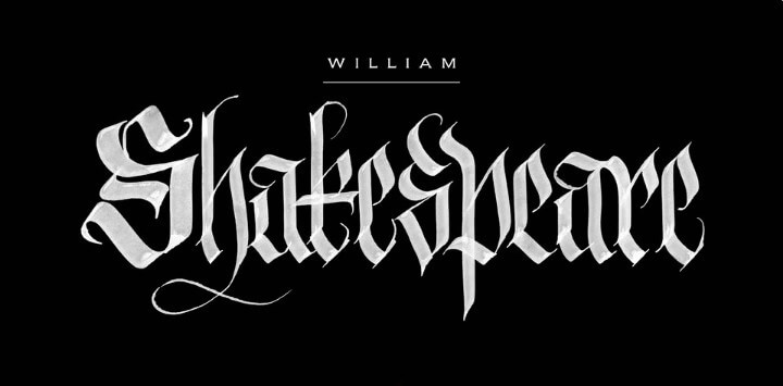 William Shakespeare Font