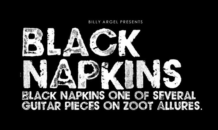 black napkin font - Black Napkins Font Free Download