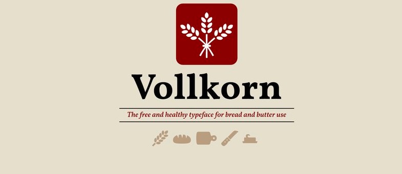 volkron - Vollkorn Font Free Download